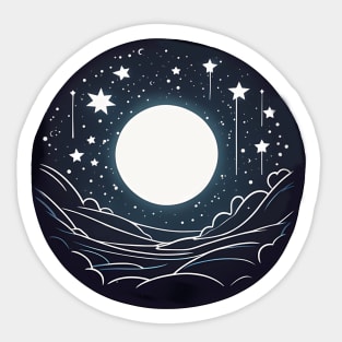 Cosmic Illusion Sticker